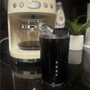 Smeg Black Coffee Thermal Cup